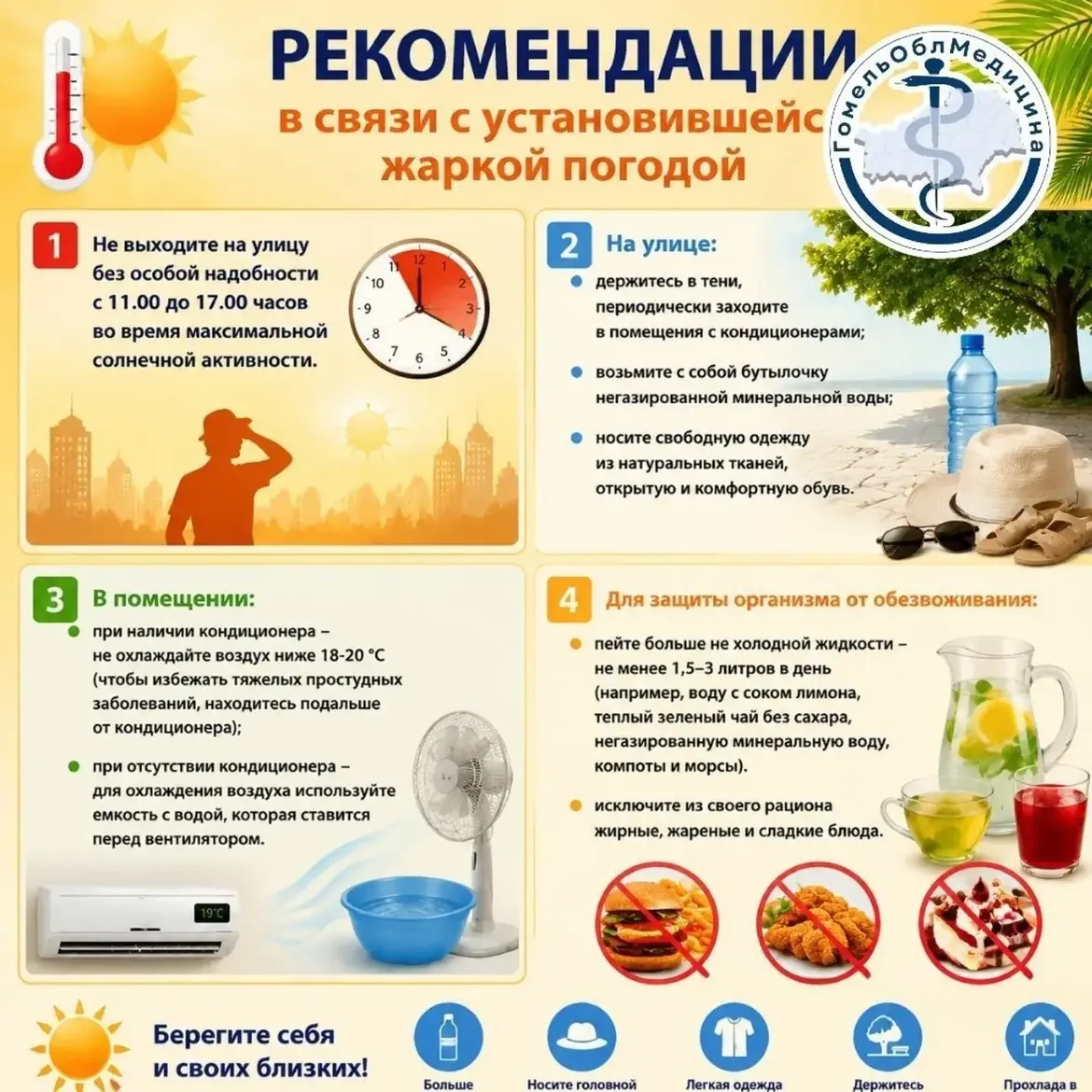 Аномальная жара: как защитить организм и пережить зной без последствий